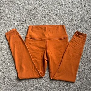 Athleta Transcend Tight Orange